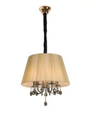500 MM Italian With Gold  Chandelier for Living Dining Room Light- Warm White