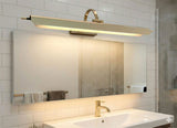 600MM Gold Modern Led Bathroom Antique Vanity Picture Mirror Light Wall Lamp - 3 Color in 1