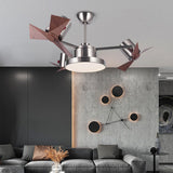 High Quality Silent Function Ceiling Fan With 3 Blades - Chrome