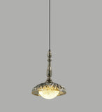 Ash Glass Led  Light for Bedside Hanging Light