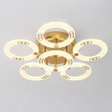 6 Light Surface Modern Chandelier