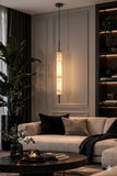 Led Gold White Faux Stone Hanging Pendant Ceiling Light