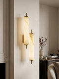 2 LED  Gold Faux Stone Modern Wall Light Living Dining Wall Light