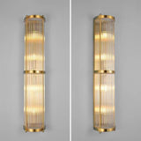 600MM K9 Crystal Metal Wall Lamp for Dining Living Room - Warm White