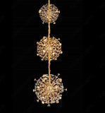 3 Fireworks Double Height Chandelier