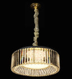 500MM Led Gold K9 Crystal Chandelier Ceiling Lamp Hanging Light - Warm White - Ashish Electrical India