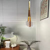 led Leather Tan Belt Hanging Pendant Ceiling Light
