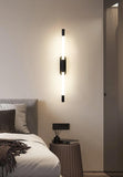 1000 MM LED Black Acrylic Long Wall Light - Warm White - Ashish Electrical India