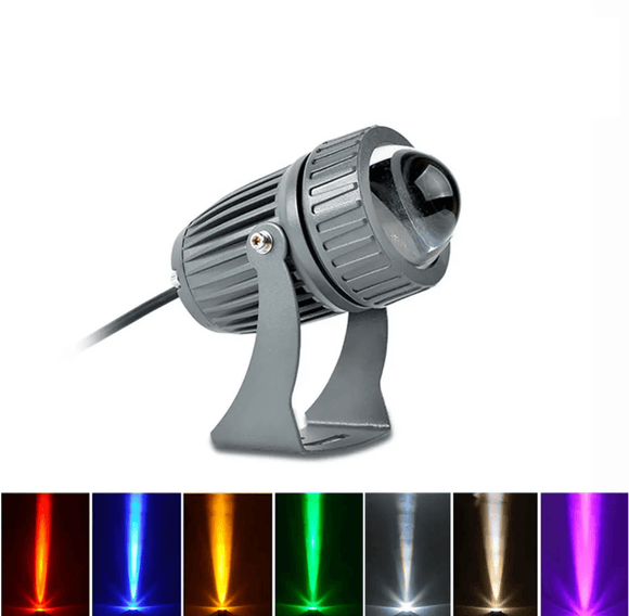 Led Outdoor Beam High Throw Focus Spot Light Upto 25 Meters Distance Light for Attraction - RGB - Ashish Electrical India