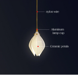 Lotus PENDANT LAMP CHANDELIER CEILING LIGHT - WARM WHITE