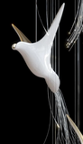 3 Light Led Bird Pendant Ceiling Hanging Light - Warm White