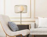 Desk Console Table Lamp with Frost Shade for Bedside Home and Office Use