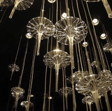 Pin Wheel Chandelier