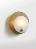 LED 250MM Marble Gold Mesh Wall Light Living Dining Bedside Light