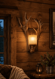 1 Light Antler Wall Lamp