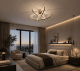 600 MM Surface Modern Chandelier