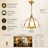 500 MM Vintage Brass Chandelier