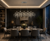 1350MM Crystal LED Light Chandelier Lamp