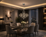 800MM Crystal LED Light Chandelier Lamp