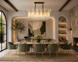 1250MM Crystal Chandelier Lamp
