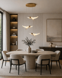 3 LED Gold Bird Bedside Hanging Pendant Ceiling Lamp Light Fixture - Warm White