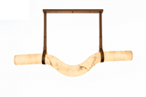 1200MM Faux Marble Leather Strap LED Light Chandelier Lighting