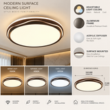 500MM Round Surface Mounted Modern Chandelier