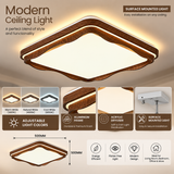 500MM Square Surface Mounted Modern Chandelier