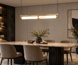 1000MM Faux Marble LED Light Chandelier Lighting Lamp
