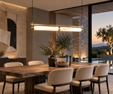1000MM Faux Marble LED Light Chandelier Lighting Lamp