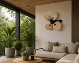 LIGHT WOOD FINNISH WALL FAN  WITH NATURAL WOODEN BLADE