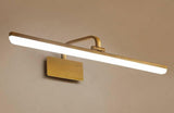 800MM Gold Modern Led Bathroom Vanity Picture Mirror Wall Lamp - 3 Color in 1