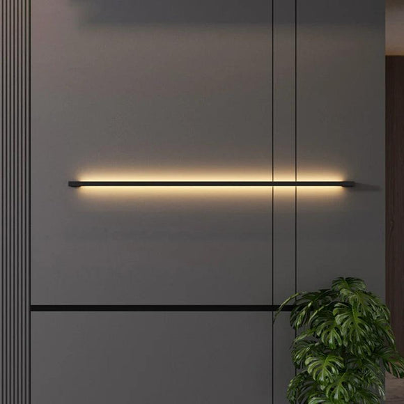 1000 MM LED Black Metal Long Wall Light - Warm White - Ashish Electrical India
