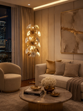Gold Meta Ceramic Floor lamp Living Room Standing lamp