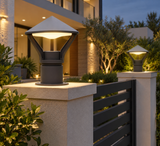 Modern Pillar Light Gate Lamp Lantern Post E27