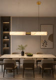 1000MM Faux Marble LED Light Chandelier Lighting Lamp