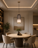 Frost Tint Glass Pendant Light for Bedside Hanging Light