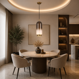 Frost Tint Glass Pendant Light for Bedside Hanging Light