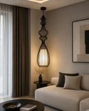 Black Metal Pendant Hanging for Living Room Outdoor Light