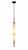 Led Gold White Faux Stone Hanging Pendant Ceiling Light