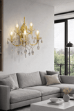 5-Italian Wall Light Electroplated - Warm White