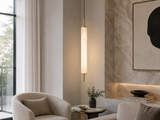 Led Gold White Faux Stone Hanging Pendant Ceiling Light