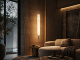 Led Gold White Faux Stone Hanging Pendant Ceiling Light