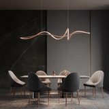 1000MM Rose Gold Modern LED Light Chandelier Lighting Lamp Cord Pendant Lamp