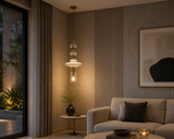 Ceramic Glass Pendant Light for Bedside Hanging Light
