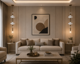 Ceramic Glass Pendant Light for Bedside Hanging Light