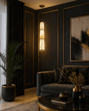 Led Gold White Marble Hanging Pendant Ceiling Light