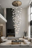 86 LED DOUBLE HEIGHT STAIR CHANDELIER