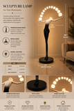 Lady Sculpture Humanoid Floor Lamp