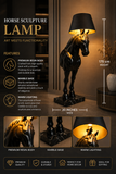 Horse Sculpture Floor Lamp